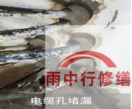 静安电缆线空洞堵漏加固案例